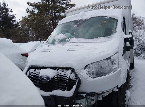 1FDBF6Z84RKB29634 2024 FORD TRANSIT-350 White Widok zestawu wskaźników