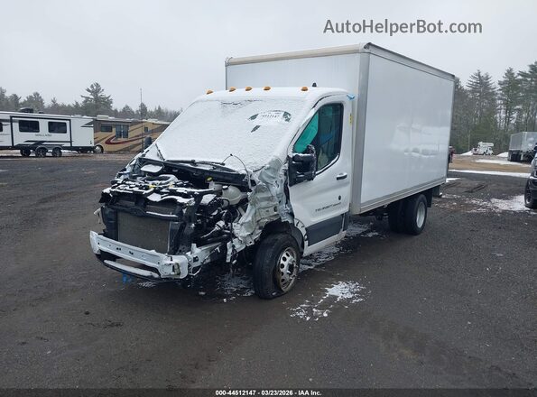 1FDBF6Z8XRKB29671 2024 FORD TRANSIT-350 White Առջևի ձախ երեք քառորդ տեսարան