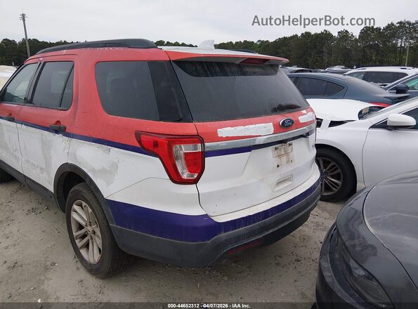1FM5K7B89GGA71853 2016 FORD FORD EXPLORER White სალონის 360-გრადუსიანი ხედი