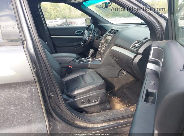 1FM5K7D81GGC82204 2016 FORD FORD EXPLORER Gray Vista interior delantera