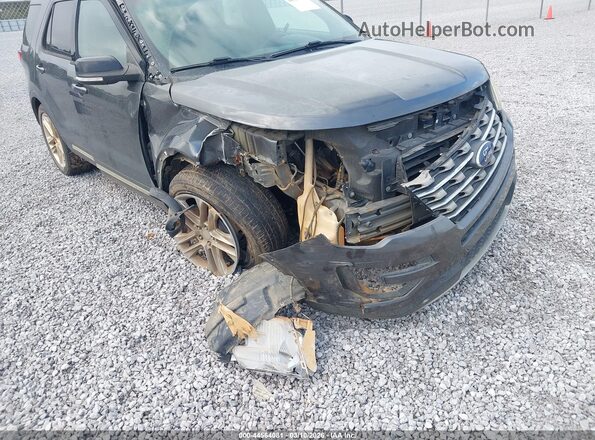 1FM5K7D81GGC82204 2016 FORD FORD EXPLORER Gray Vista frontal