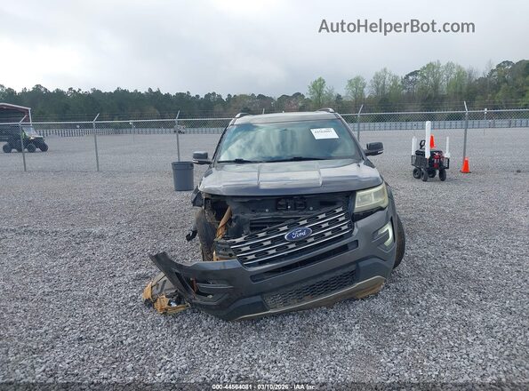 1FM5K7D81GGC82204 2016 FORD FORD EXPLORER Gray Vista interior trasera