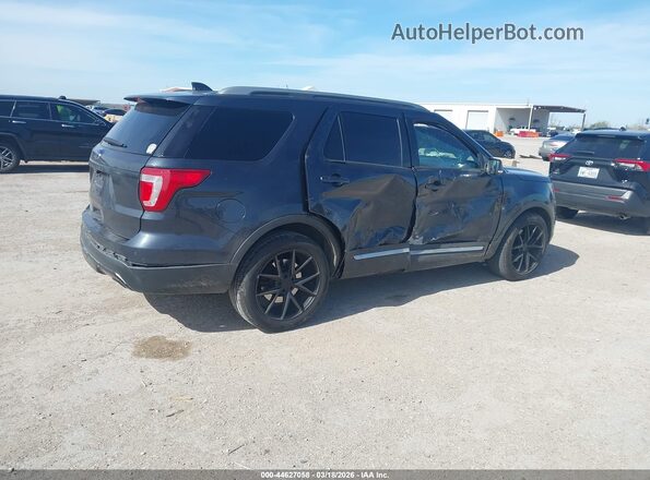 1FM5K7D81HGA42801 2017 FORD FORD EXPLORER Gray Դիմացի տեսք