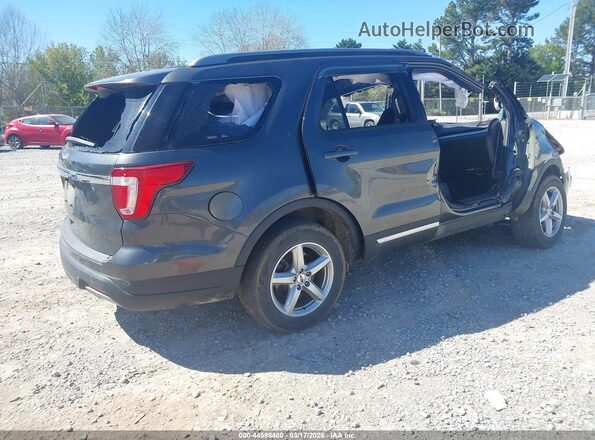 1FM5K7D81KGA83033 2019 FORD FORD EXPLORER Gray უკანა მარჯვენა