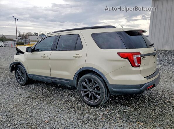 1FM5K7D83JGA52431 2018 FORD FORD EXPLORER Кремовый Задняя левая четверть
