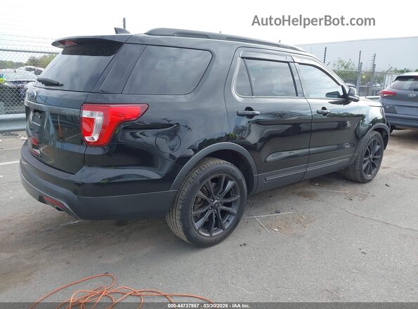 1FM5K7D84HGA02549 2017 FORD FORD EXPLORER Black Задня права чверть
