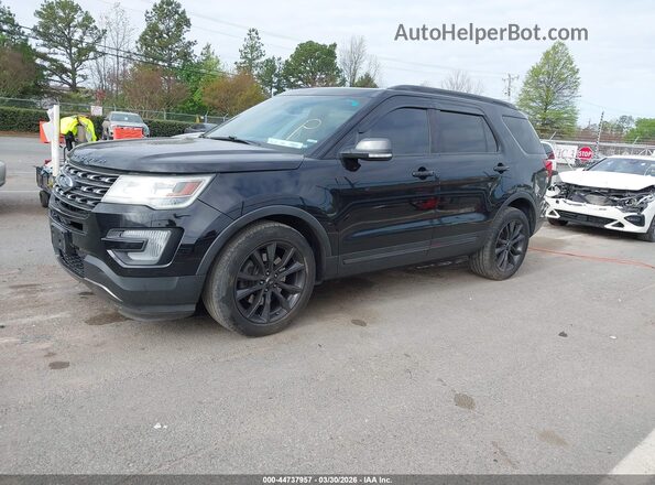 1FM5K7D84HGA02549 2017 FORD FORD EXPLORER Black Передня ліва чверть