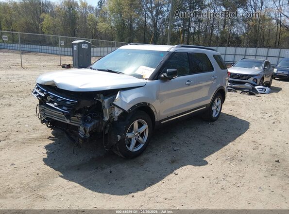 1FM5K7D86GGC01231 2016 FORD FORD EXPLORER Серебряный Передняя левая четверть