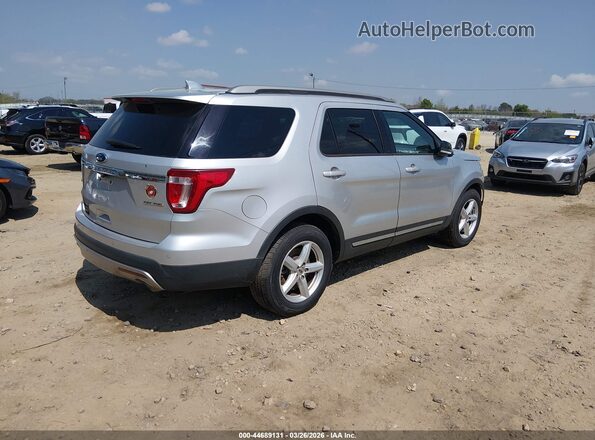 1FM5K7D86GGC01231 2016 FORD FORD EXPLORER Серебряный Задняя правая четверть