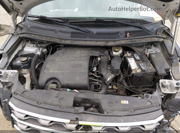 1FM5K7D86GGC01231 2016 FORD FORD EXPLORER Серебряный Вид сзади