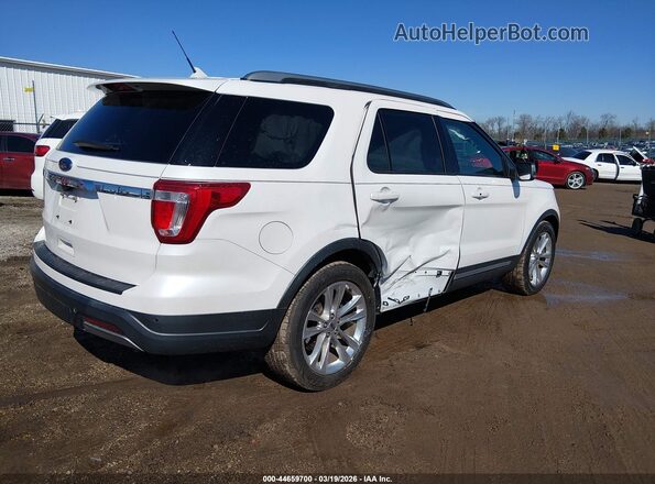 1FM5K7D87KGA37559 2019 FORD FORD EXPLORER Белый Задняя правая четверть
