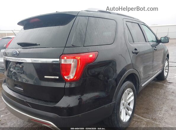 1FM5K7D88GGC40323 2016 FORD FORD EXPLORER Black Tył prawy