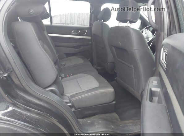 1FM5K7D88GGC40323 2016 FORD FORD EXPLORER Black Widok naklejki z numerem VIN