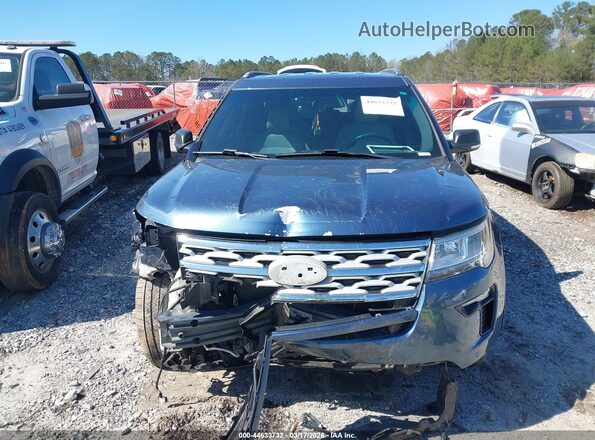 1FM5K7D88KGA58274 2019 FORD FORD EXPLORER Blue Widok wnętrza z tyłu