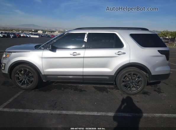 1FM5K7D89HGA27642 2017 FORD FORD EXPLORER Silver Սալոնի 360 աստիճան տեսք