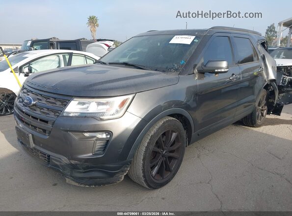 1FM5K7D89JGC41701 2018 FORD FORD EXPLORER Серый 