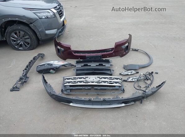 1FM5K7D8XJGA31415 2018 FORD FORD EXPLORER Burgundy Instrument cluster view