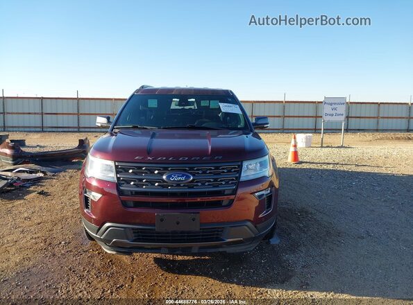 1FM5K7DH7JGC27733 2018 FORD FORD EXPLORER Burgundy 