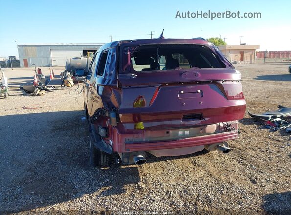 1FM5K7DH7JGC27733 2018 FORD FORD EXPLORER Burgundy 