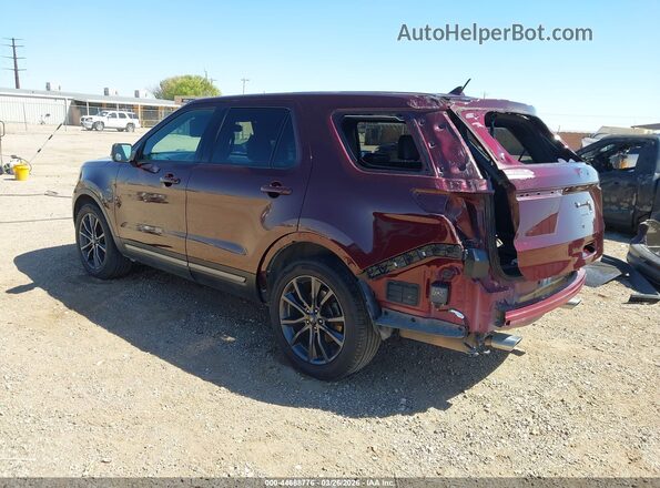 1FM5K7DH7JGC27733 2018 FORD FORD EXPLORER Burgundy 
