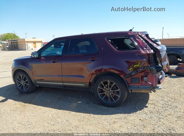 1FM5K7DH7JGC27733 2018 FORD FORD EXPLORER Burgundy 
