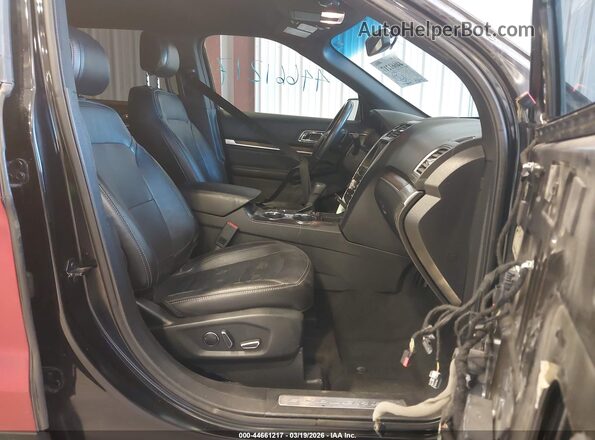 1FM5K7F83HGC68870 2017 FORD FORD EXPLORER Red Vista interior delantera