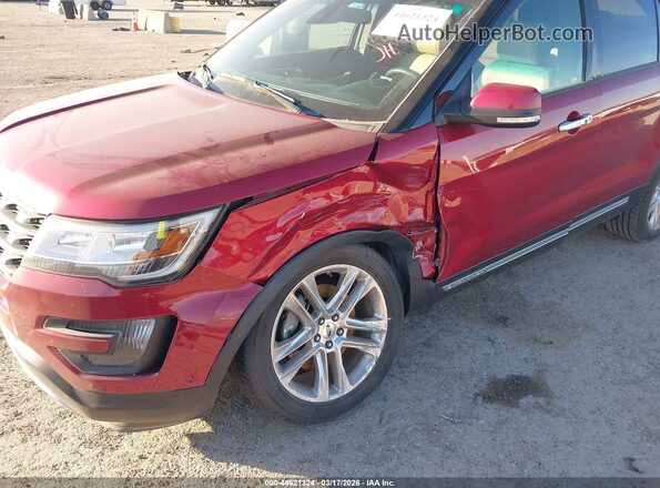 1FM5K7F84GGA43436 2016 FORD FORD EXPLORER Красный 