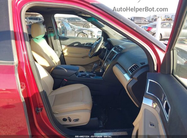 1FM5K7F84GGA43436 2016 FORD FORD EXPLORER Красный 
