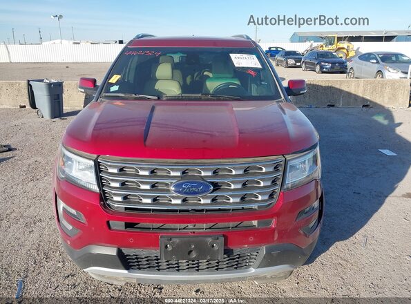1FM5K7F84GGA43436 2016 FORD FORD EXPLORER Красный 