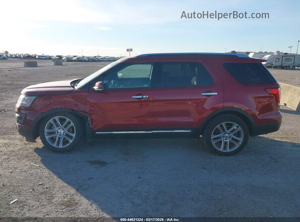 1FM5K7F84GGA43436 2016 FORD FORD EXPLORER Красный 