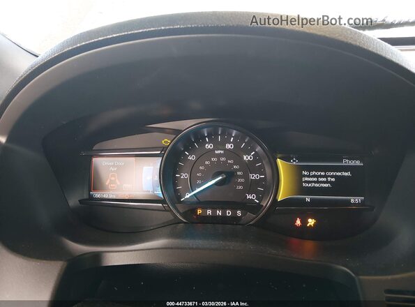 1FM5K7F84JGA82194 2018 FORD FORD EXPLORER Silver Vista de los asientos traseros