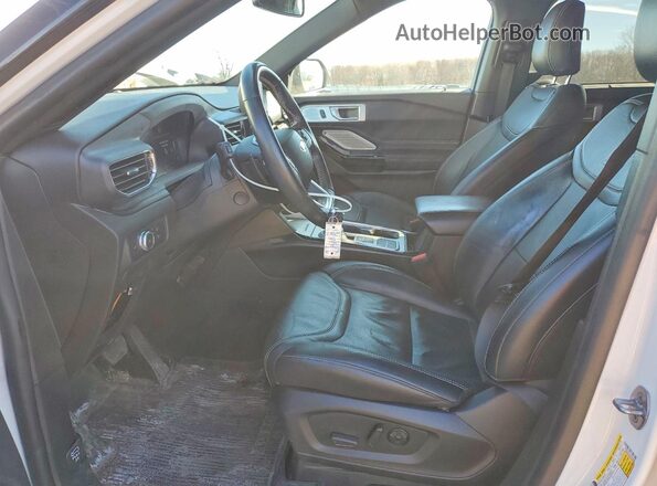 1FM5K7GC1NGA36668 2022 FORD FORD EXPLORER White წინა სალონის ხედი