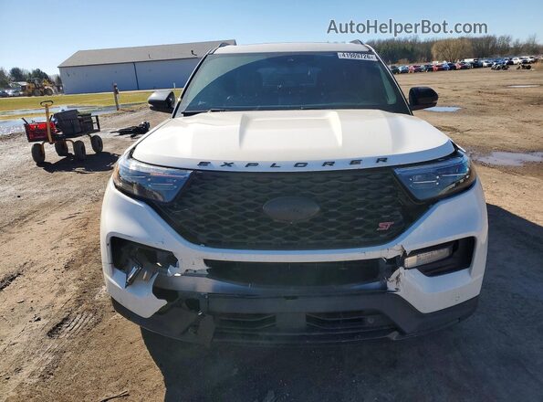 1FM5K7GC1NGA36668 2022 FORD FORD EXPLORER White წინა ხედი