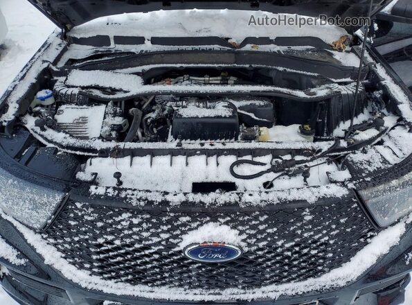 1FM5K8AB0MGA08493 2021 FORD FORD EXPLORER Black ძრავის განყოფილების ხედი