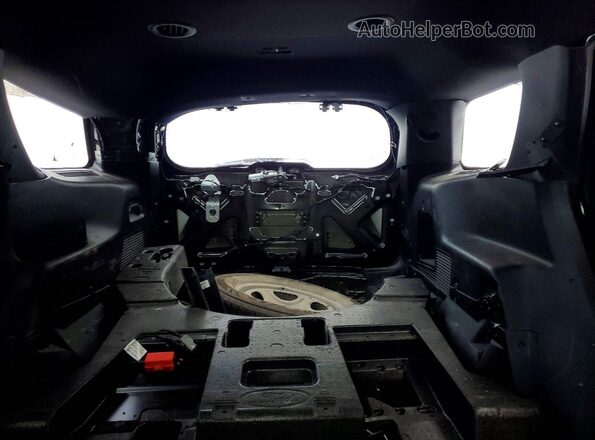 1FM5K8AB0MGA08493 2021 FORD FORD EXPLORER Black უკანა სავარძლების ხედი