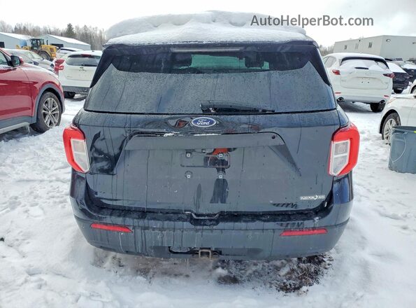 1FM5K8AB0MGA08493 2021 FORD FORD EXPLORER Black უკანა ხედი