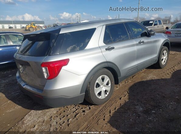1FM5K8AB1RGA07327 2024 FORD POLICE INTERCEPTOR Silver უკანა მარჯვენა