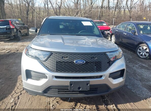 1FM5K8AB1RGA07327 2024 FORD POLICE INTERCEPTOR Silver ხელსაწყოთა პანელის ხედი