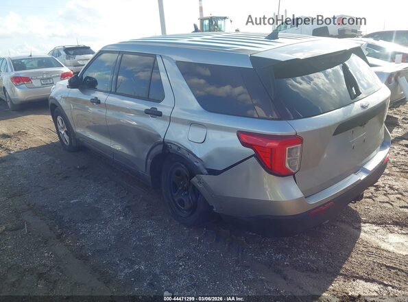 1FM5K8AB1RGA07327 2024 FORD POLICE INTERCEPTOR Silver უკანა მარცხენა