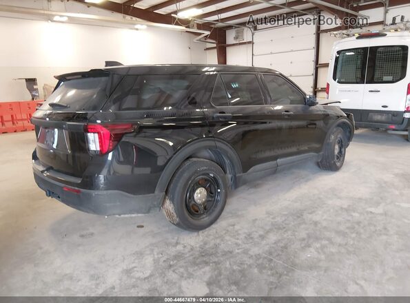 1FM5K8AB1SGC80659 2025 FORD POLICE INTERCEPTOR Black Rear right