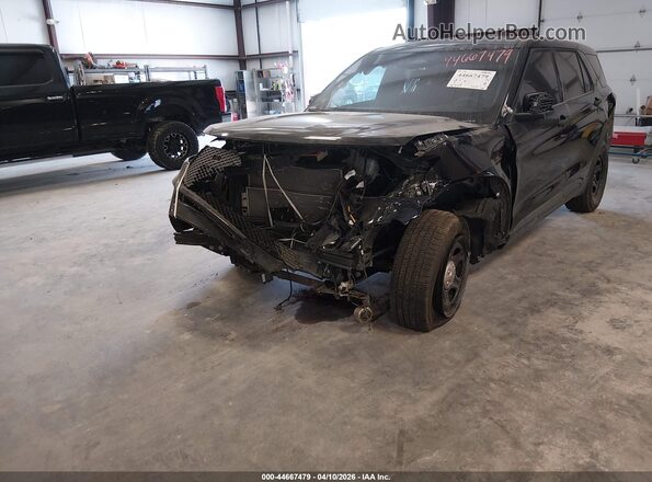 1FM5K8AB1SGC80659 2025 FORD POLICE INTERCEPTOR Black Front view