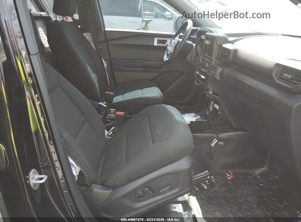 1FM5K8AB1SGC80659 2025 FORD POLICE INTERCEPTOR Black Front interior view