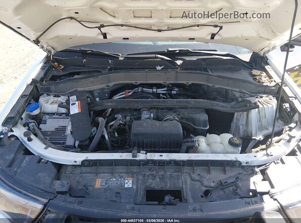 1FM5K8AB2MGC01163 2021 FORD POLICE INTERCEPTOR White უკანა ხედი