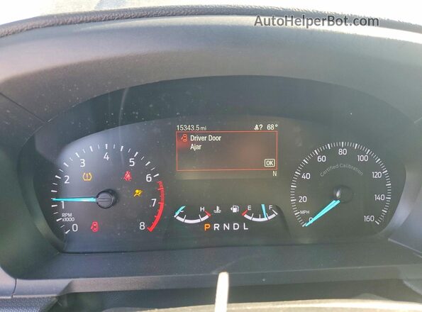 1FM5K8AB2PGC17481 2023 FORD FORD EXPLORER Two Tone Vista del cuadro de instrumentos