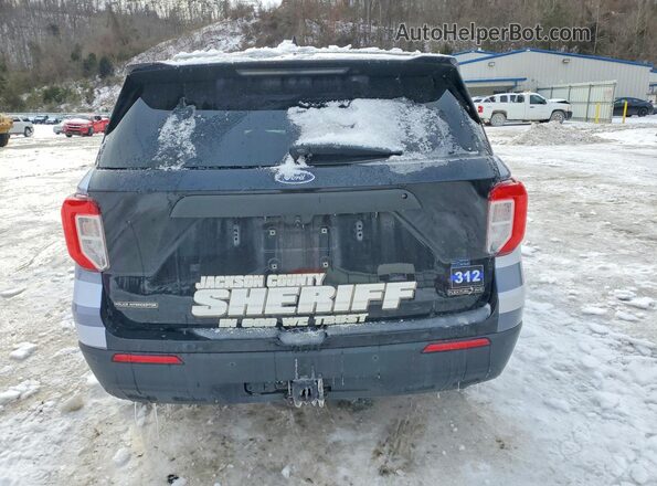 1FM5K8AB3MGB72059 2021 FORD FORD EXPLORER Black უკანა ხედი
