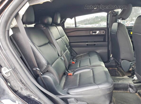 1FM5K8AB3MGB72059 2021 FORD FORD EXPLORER Black უკანა სალონის ხედი