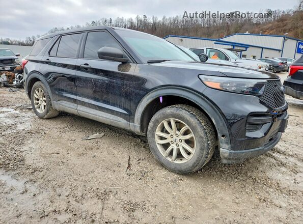 1FM5K8AB4MGC22855 2021 FORD FORD EXPLORER Black Առջևի աջ