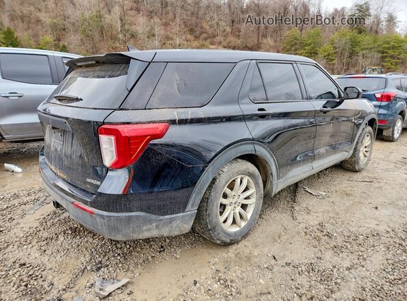1FM5K8AB4MGC22855 2021 FORD FORD EXPLORER Black Հետևի աջ
