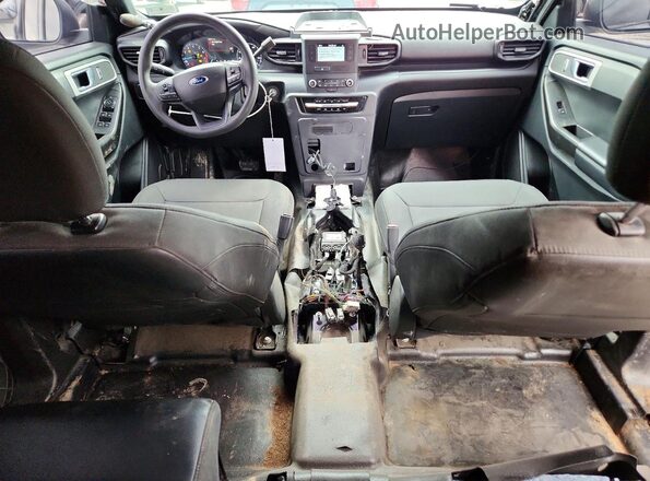 1FM5K8AB4MGC22855 2021 FORD FORD EXPLORER Black Առջևի վահանակի տեսք