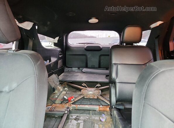 1FM5K8AB4MGC22855 2021 FORD FORD EXPLORER Black Հետևի նստատեղերի տեսք